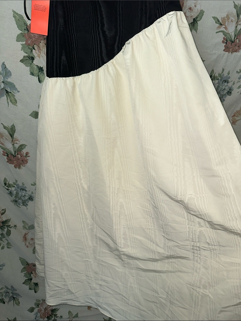 Simon Miller Black and Cream Sleeveless Maxi Dress - Picture 5 of 6